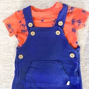 2 piece coverall set